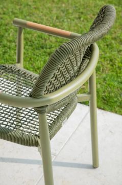 Cloe Armchair Olive/Green by Contral - view 3