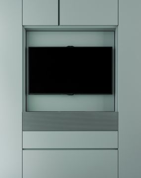 TV wardrobe for the bedroom by Caccaro - view 3
