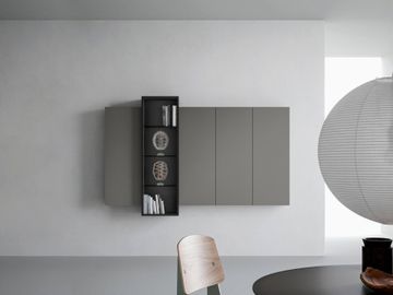 Wall unit with showcase by Caccaro - view 2