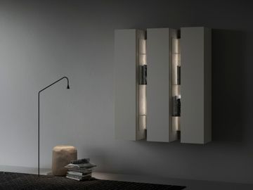 Wall units with bookcase by Caccaro - view 4