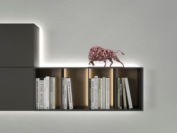 Custom-made sideboard with Bookcase by Caccaro - view 3