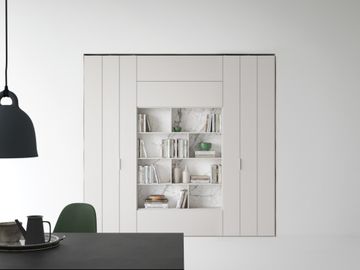 Total opening bookcase by Caccaro - view 2