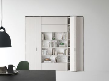 Total opening bookcase by Caccaro - view 3