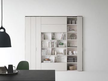 Total opening bookcase by Caccaro - view 4