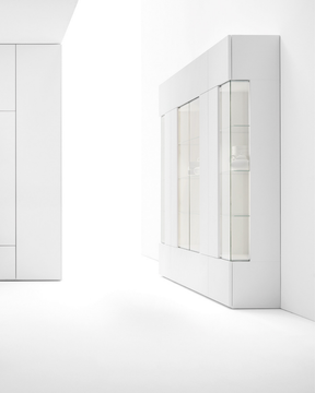 Cupboard with showcase by Caccaro - view 4