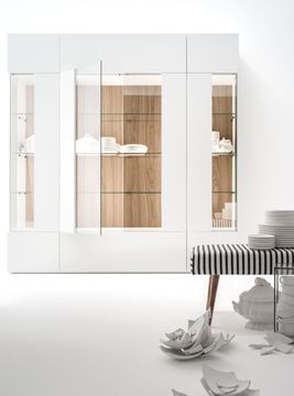 Cupboard with showcase by Caccaro - view 3