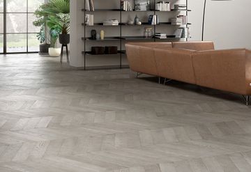 Sandblasted Turtledove Oak – Chevron 60° by Cadorin Group - view 4