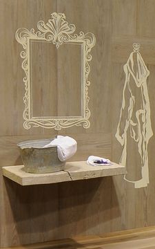 Quercus Bathroom sink top by Cadorin Group - view 2