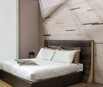 Mixed material wall coverings – Wood and metals by Cadorin Group - view 3