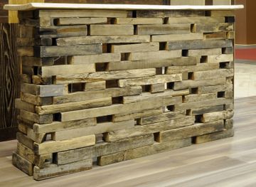 Top bar counters / Reception by Cadorin Group - view 2