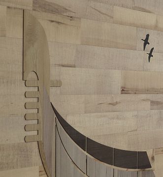 Wall coverings with decorations by Cadorin Group - view 5