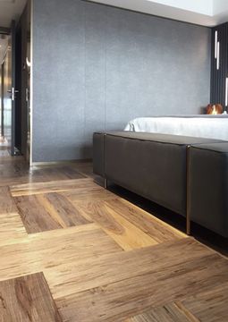 Weave Walnut with GOLD Powder by Cadorin Group - view 4