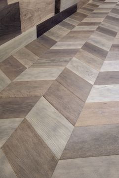 Chevron 60° Mix Oak by Cadorin Group - view 4