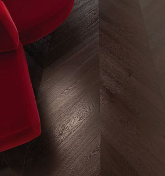 Dark Wenge Tone Oak – Chevron 45° by Cadorin Group - view 2