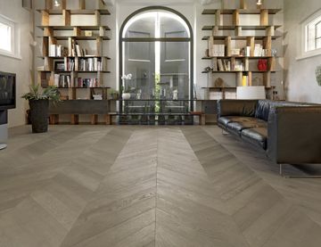 Grey Sand Oak – Chevron 45° by Cadorin Group - view 2