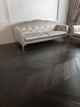 Dark Wenge Tone Oak – Chevron 45° by Cadorin Group - view 5