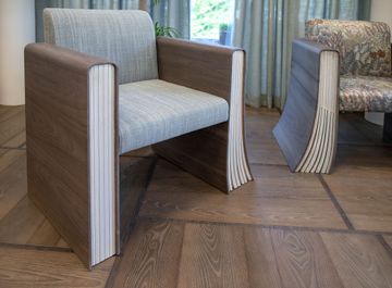 “Tomi de Legn” armchairs by Cadorin Group - view 4