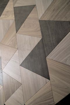Walnut Tricolor Triangles by Cadorin Group - view 5