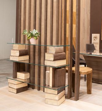 “Tomi de Legn” bookcase by Cadorin Group - view 3