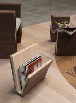 “Tomi de Legn” magazine rack by Cadorin Group - view 5