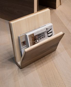 “Tomi de Legn” magazine rack by Cadorin Group - view 2