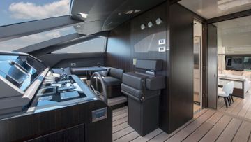 Bleached Walnut with striped inserts by Cadorin Group - view 2