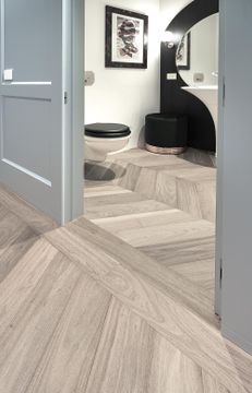 Bleached Walnut – Chevron 60° by Cadorin Group - view 8