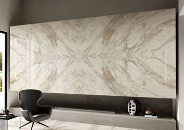 Marble Inspiration Anima Ever Apuan Gold by Ceramiche Caesar - view 7