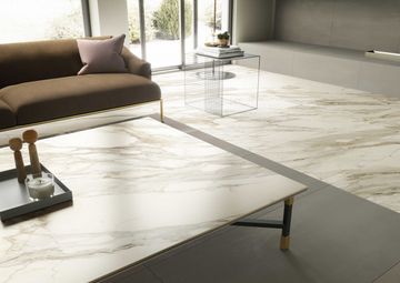 Marble Inspiration Anima Ever Apuan Gold by Ceramiche Caesar - view 6
