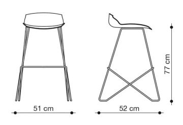 Kaleidos Stool by Caimi Brevetti - view 4