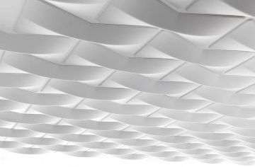 Bow Wall Ceiling Mounted Sound Absorbing Panels by Caimi Brevetti - view 5