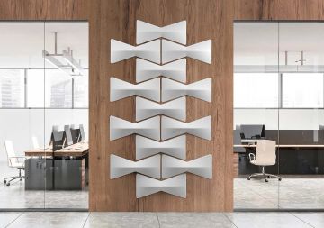 Bow Wall Ceiling Mounted Sound Absorbing Panels by Caimi Brevetti - view 2