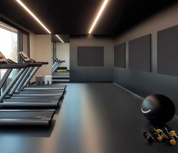 Industrial Gym Pannelli Fonoassorbenti by Caimi Brevetti - view 3