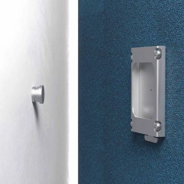 Snowmagnet Easy Wall Mounted Sound Absorbing Panels With Magnets by Caimi Brevetti - view 2