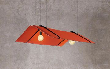 Pagoda Ceiling Suspended Sound Absorbing Panels by Caimi Brevetti - view 3