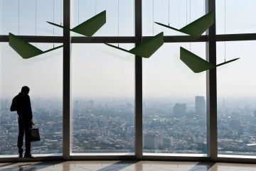 V Flap Ceiling Acoustic Elements by Caimi Brevetti - view 2