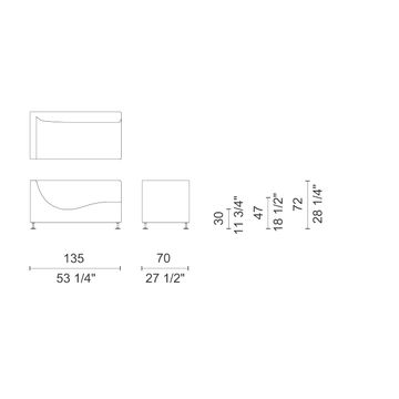 Three Sofa de Luxe by Cappellini - view 6