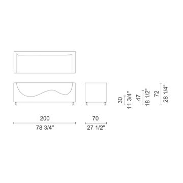 Three Sofa de Luxe by Cappellini - view 9