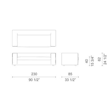 Cuba 25 Sofa-Bed by Cappellini - view 6