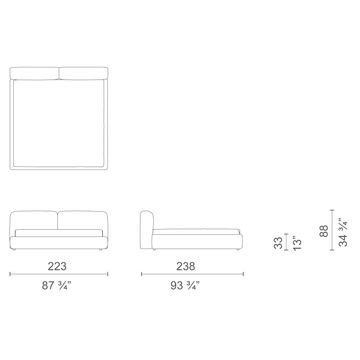 Oblong Plus Bed by Cappellini - view 4