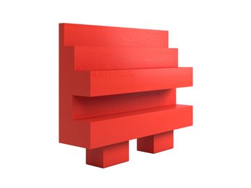 Red Bookcase by Cappellini - view 3