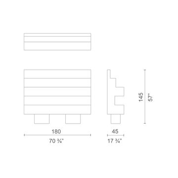 Red Bookcase by Cappellini - view 6