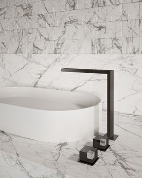 OCUBE 0-OCB4101EST-CR/0-OCB4102EST-CR - Recessed thermostatic shower mixer with plate by Carimali - view 9