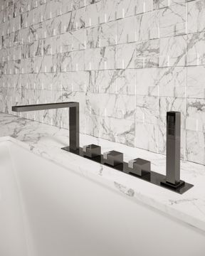 OCUBE 0-OCB4101EST-CR/0-OCB4102EST-CR - Recessed thermostatic shower mixer with plate by Carimali - view 8