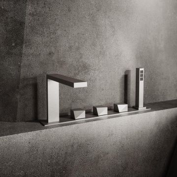 DSIDE 0-DSD4001EST-CR - Recessed thermostatic shower mixer with plate by Carimali - view 9