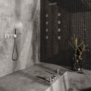 DSIDE 0-DSD4001EST-CR - Recessed thermostatic shower mixer with plate by Carimali - view 5