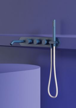 ILTONDO 21228EST/A-CR/21238EST/A-CR - Recessed thermostatic shower mixer with plate by Carimali - view 8
