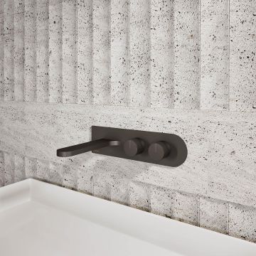 QTIME 0-QTM1502EST-CR - High washbasin mixer with individual rosettes by Carimali - view 6