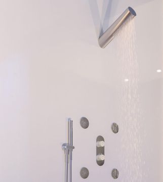 PEARL SCULL 0-SCL3702-CR - 1 hole single handle countertop bidet mixer by Carimali - view 8