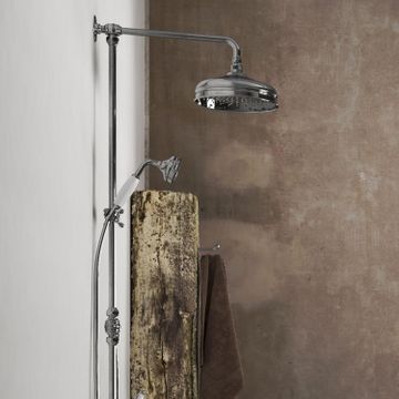 COLONIAL 00-0003-CR - Wall-mounted thermostatic shower panel by Carimali - view 8